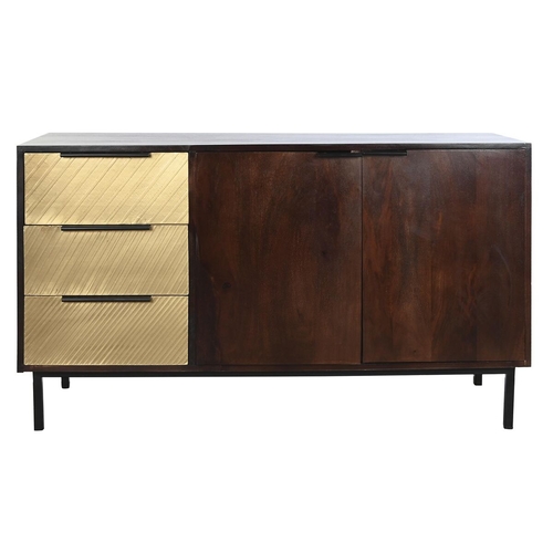 Sideboard DKD Home Decor Metal Wood (120 x 45 x 70 cm)