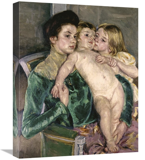 Global Gallery GCS-276990-22-142 22 in. Childs Caress Art Print - Mary