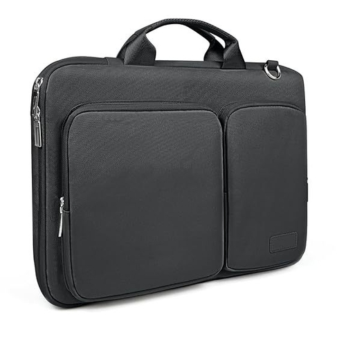 Laptop Bag Sleeve Case Multi-compartment One-shoulder Messenger