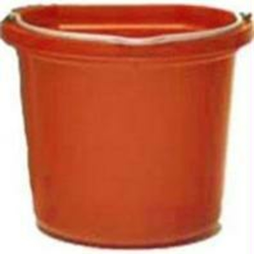 Fortex Industries Inc Flatback Bucket- Orange 20 Quart - FB-120 ORANGE
