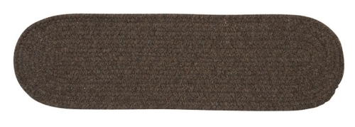 Colonial Mills WL35A008X028X Bristol - Bark Stair Tread - single Rug