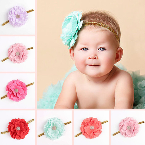 Fashion Kids Girl Baby Toddler Flower Headband