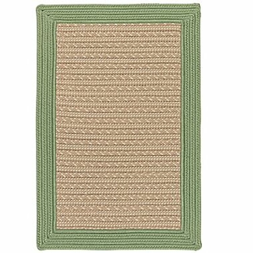 Colonial Mills Rug BY63R036X060S 3 x 5 ft. Bayswater Braided Rug Moss