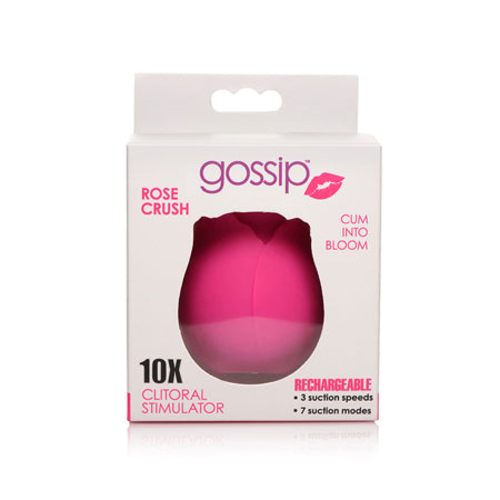 Curve Toys Gossip Cum Into Bloom Rechargeable Silicone Clitoral