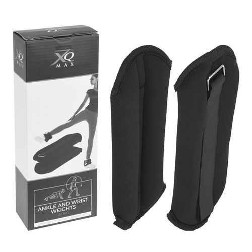 Wristband with Weight XQ Black 1+1 Kg (2 Pcs)