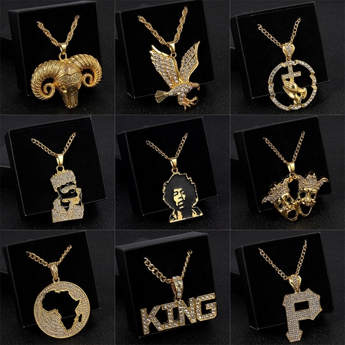 Hip Hop Jewelry Gold Long Chain
