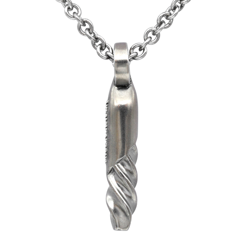 Twisted Steel Necklace 