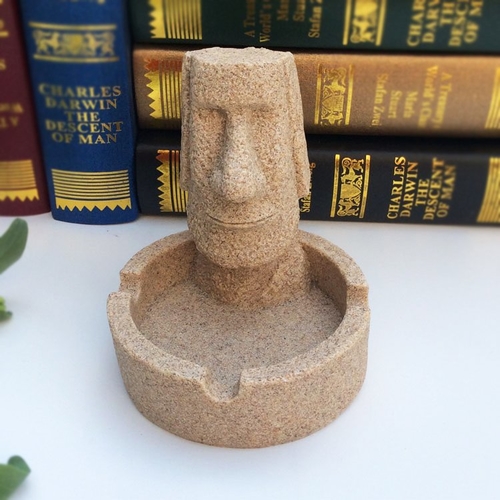 Easter Island Moai Ashtray