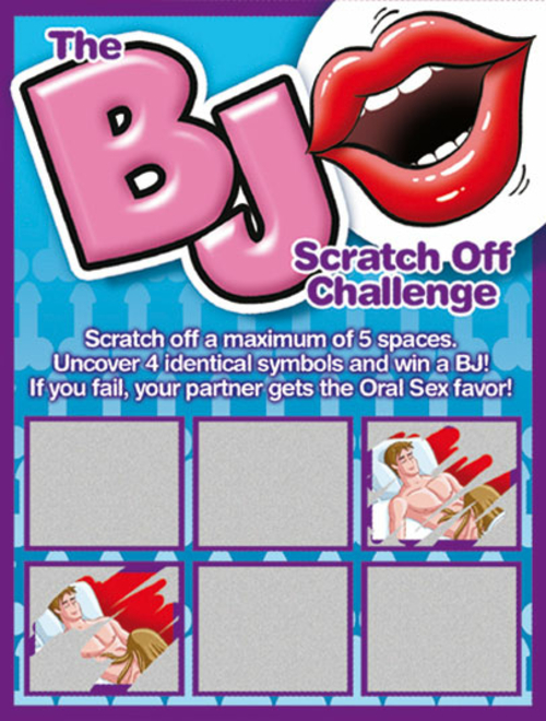 Bj Scratch Off Challenge