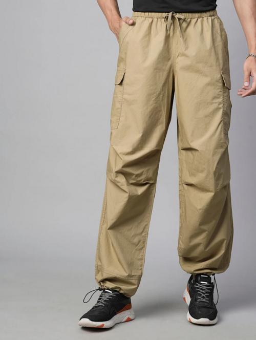Men’s Cotton Cargo Pants (Color beige) (Size 30)