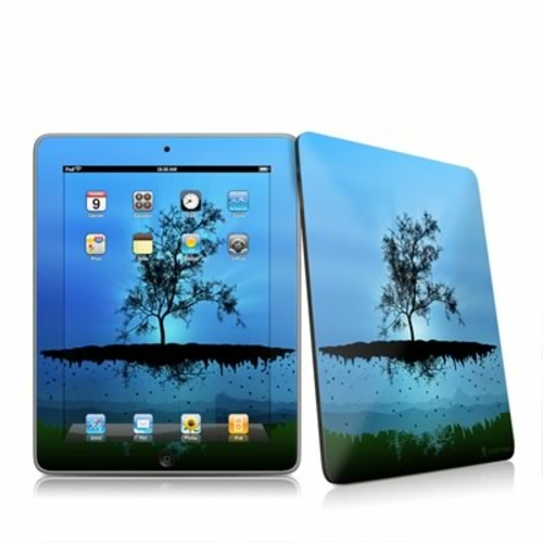 DecalGirl IPAD-FTBLU iPad Skin - Flying Tree Blue