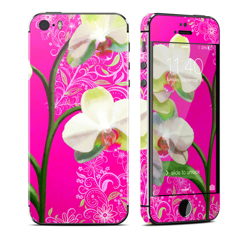 DecalGirl AIP5S-HOTPNKPOP Apple iPhone 5S Skin - Hot Pink Pop