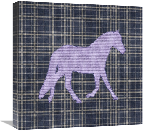 Global Gallery GCS-453829-1818-142 18 x 18 in. Country Style Horse Art
