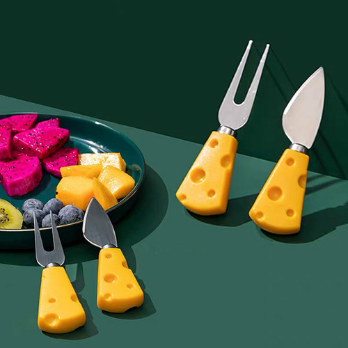 Cute Cheese-Themed Cutlery