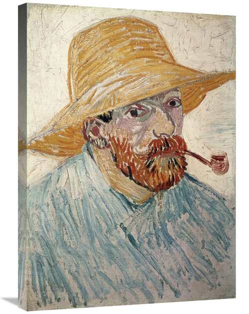 Global Gallery GCS-281301-30-142 30 in. Self Portrait 1888 Art Print -