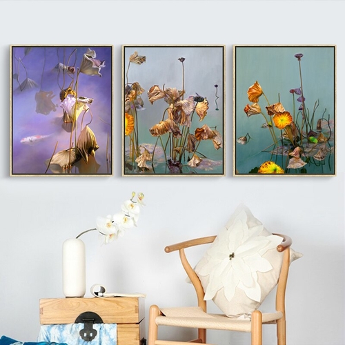 Winter Scene Painting YelLotus Canvas