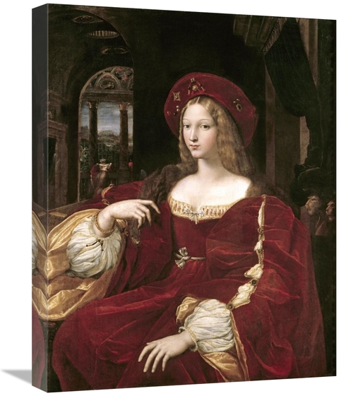 Global Gallery GCS-279531-22-142 22 in. Portrait of Joanna of Aragon A