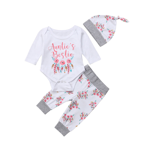 Newborn Infant Baby Girls Clothes Autumn