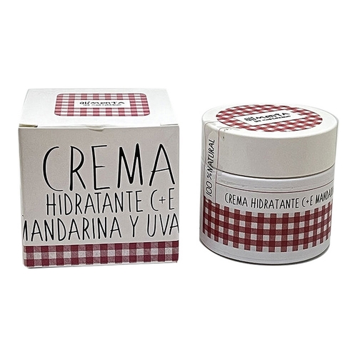 Hydrating Facial Cream Alimenta Spa Mediterráneo C+E Mandarina UVA (50