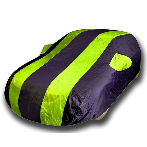  Mirror Pocket, Audi Q7 Car Cover (Blue & Yellow)