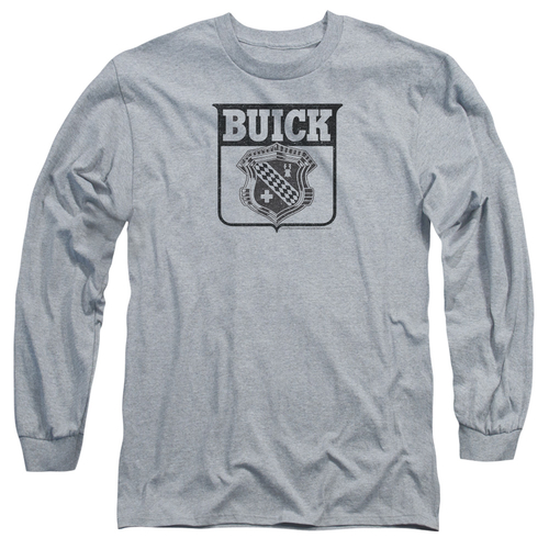 Trevco BUK103-AL-3 Buick 1946 Emblem-Long Sleeve Adult T-Shirt, At