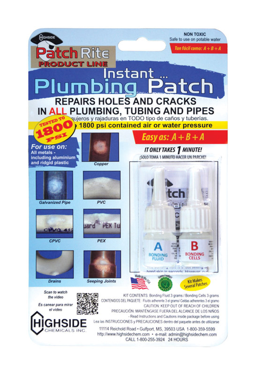 Instant Plumbing Patch 4917720 Rite Instant Plumbing Patch, 2 Piec