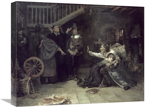 Global Gallery GCS-281442-22-142 22 in. Accused of Witchcraft Art Prin