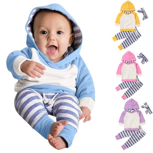 Newborn Baby Boy Girl Clothes Hooded