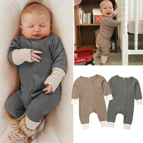 3 18M Newborn Baby Boy Girls One Piece Jumpsuit