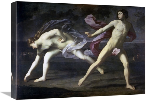 Global Gallery GCS-279612-22-142 22 in. Atalanta & Hippomenes Art Prin