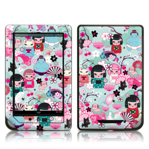 DecalGirl BNCR-KIMCUT DecalGirl Barnes and Noble NOOKcolor Skin - Kimo