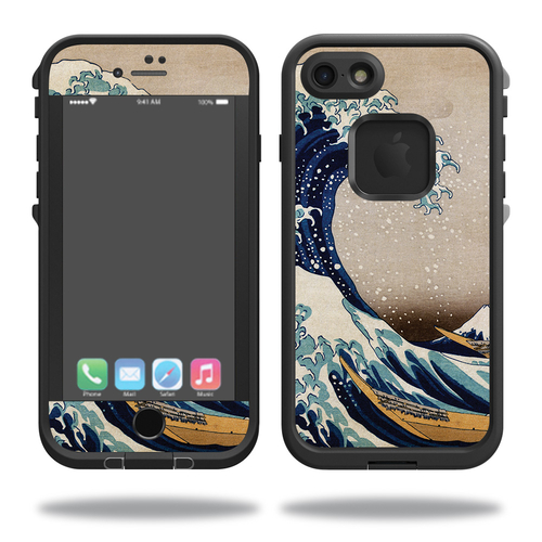 MightySkins LIFIP7-Great Wave Of Kanagawa Skin for Lifeproof iPhone SE