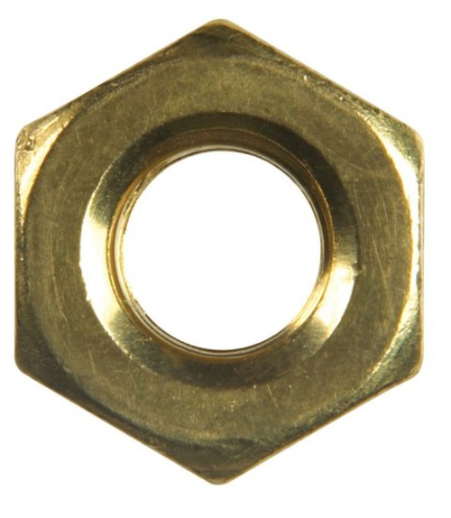 Hillman 150200 0.25-20 in. Brass Hex Nut