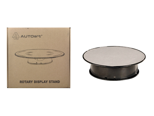 Rotary Display Turn Table 8 Inches with Silver Top 1/43, 1/64, 1/32,