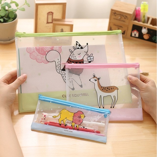 Cute cartoon animal Pencil case Stationery School