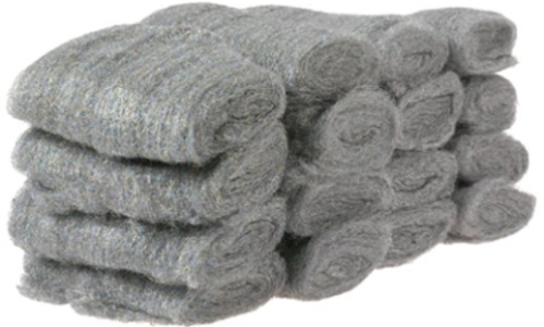 Homax Products 106604-06 No.1 Steel Wool Poli Pads, Pack of 16