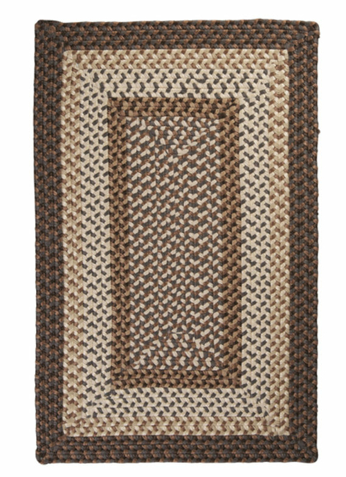 Colonial Mills Rug TB19R048X072R Tiburon - Dockside 4 in. x 6 in. Brai