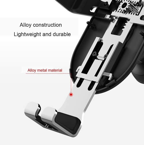 10W QI Wireless Charger Car Mount Holder For