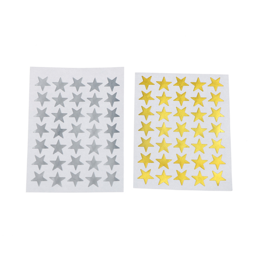 10 Pcs Lovely Star Sticker Teacher Label Reward