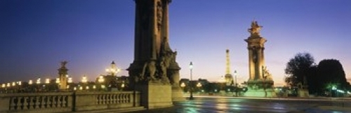 Panoramic Images PPI38604L France  Paris  Pont Alexandre III Poster Pr