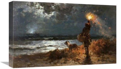 Global Gallery GCS-278758-22-142 22 in. The Signal Art Print - Edward 