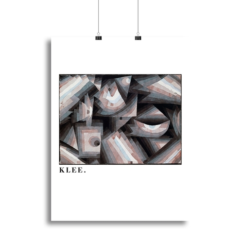 Crystal gradation 1921 No.2 Canvas Print or Poster