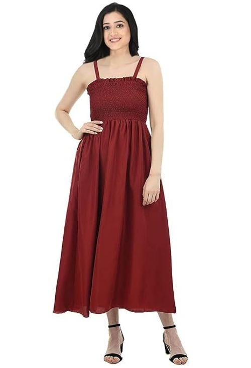 Women’s Dress | Ankle Length Dress Western Long Designer Off-Shoulder