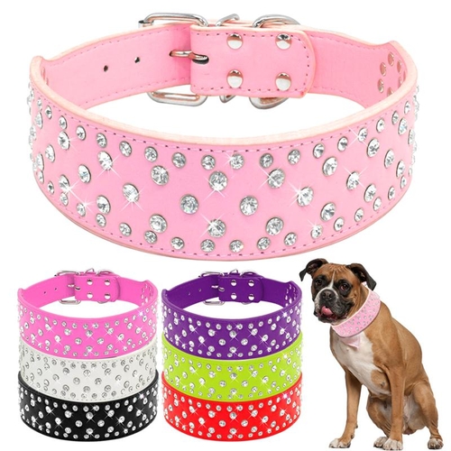Fashion Jeweled Rhinestones Pet Dog Collars