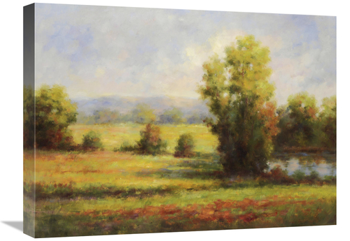 Global Gallery GCS-130630-1824-142 18 x 24 in. Red Meadow I Art Print 