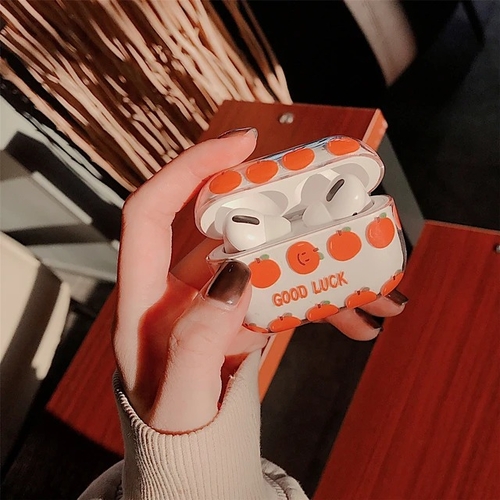 Fruit Hard PC Earphone Case For Airpods Pro Headphone Case