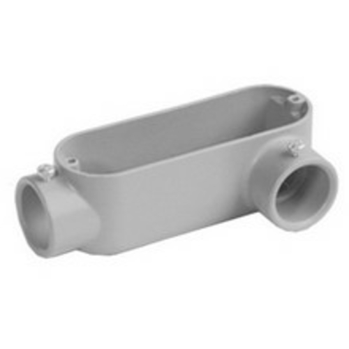 Aluminum EMT Set Screw Conduit Body LL Type, 0.5 in.