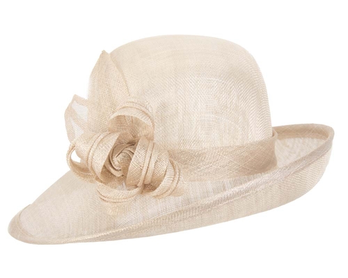 Nude bucket hat