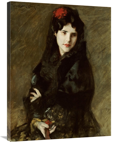 Global Gallery GCS-267851-36-142 36 in. Mrs. Chase in Spanish Costume 