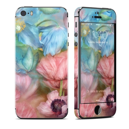 Carol Cavalaris AIP5S-POPPYGARDEN Apple iPhone 5S & SE Skin - Poppy Ga